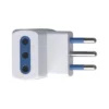 Adattatore triplo con spina 10A