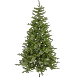 Albero Alpino in finto pino 180 cm, 360 led integrati bianco caldo