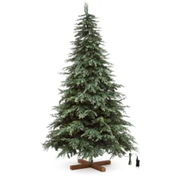 Albero Deluxe in finto pino 255 cm, 5150 miniled integrati bianco caldo