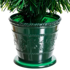 Albero fibre ottiche 100 cm, led bianco caldo e RGB