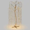 Albero luminoso salice piangente, 1024 led bianco caldo