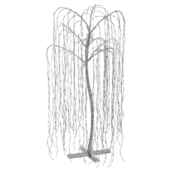 Albero luminoso salice piangente, 1024 led bianco caldo