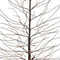 Albero luminoso Tiglio marrone 1,7 m, 784 microled bianco caldo, uso interno