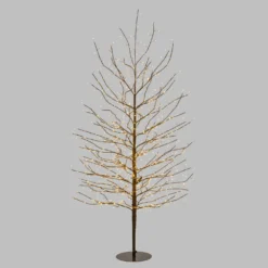 Albero luminoso Tiglio marrone 1,7 m, 784 microled bianco caldo, uso interno