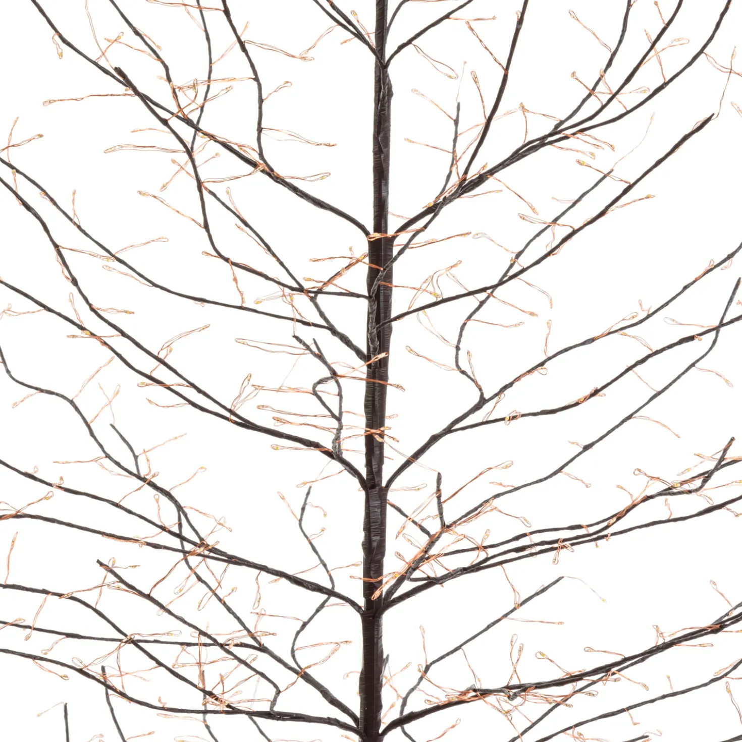Albero luminoso Tiglio marrone 2 m, 1120 microled bianco caldo, uso interno