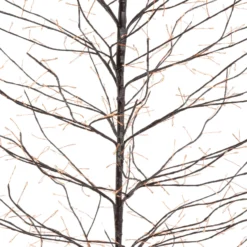 Albero luminoso Tiglio marrone 2,3 m, 1560 microled bianco caldo, uso interno