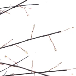 Albero Ramo Tiglio marrone h 1,5 m, 640 microled bianco caldo, uso interno