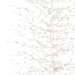 Albero Slim Ramo di Tiglio bianco h 2 m, 1656 microled bianco caldo, uso interno