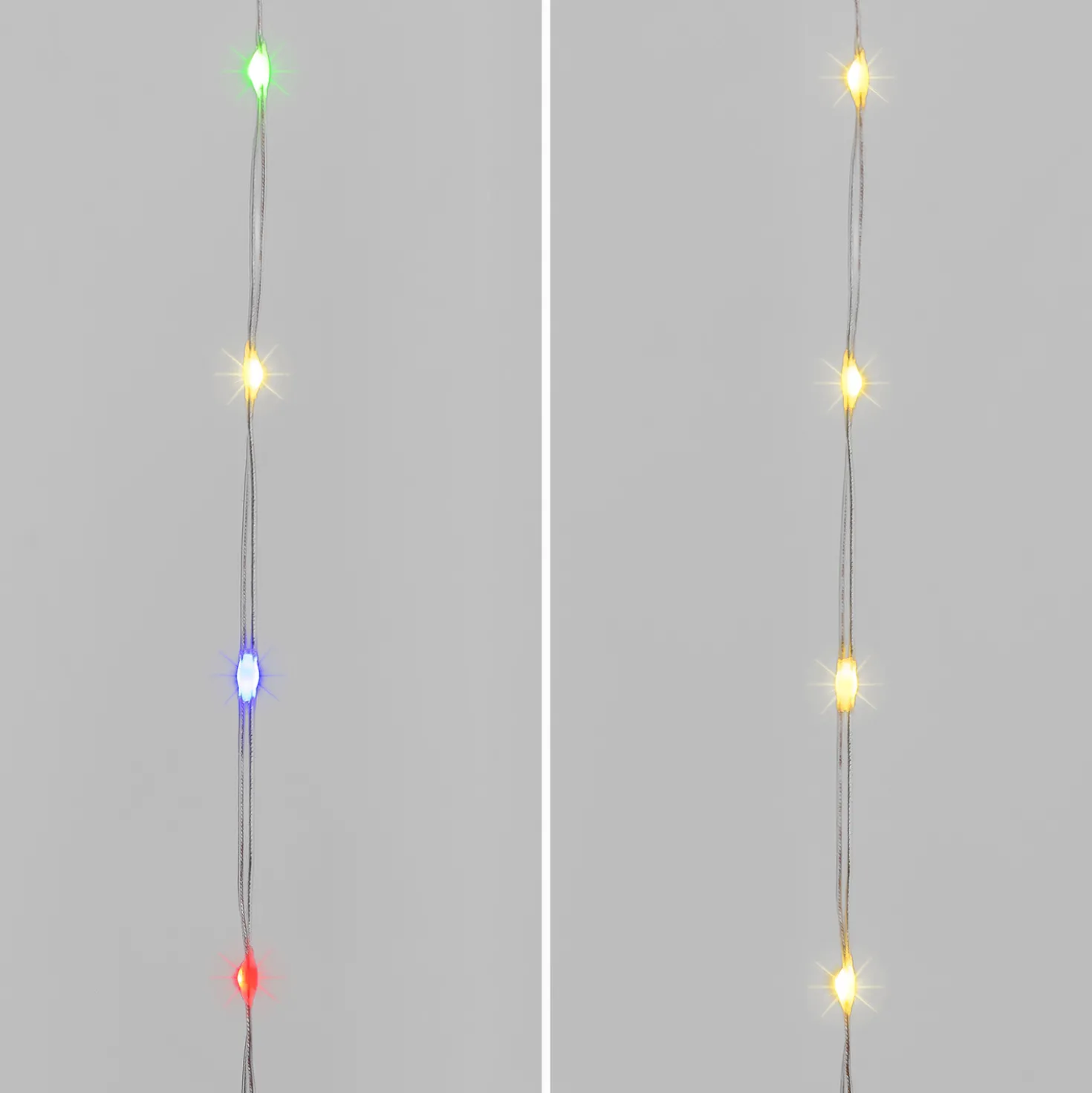 Babbo Natale su scala luminosa, h 200 cm, Dual LED bianco caldo e multicolor