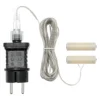 Battery Eliminator, trasformatore per decorazioni a batteria 2 x AA, timer 8/16