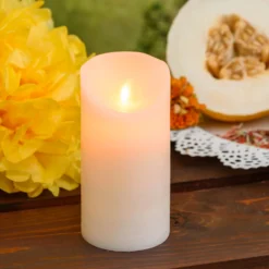 Candela Rustic Avorio h 15 cm