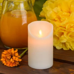 Candela Rustic Avorio h 12,5 cm