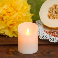 Candela Rustic Avorio h 10 cm