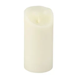 Candela Rustic Avorio h 18 cm