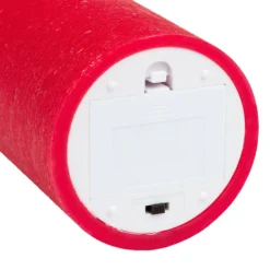 Candela Rustic Rossa h 18 cm