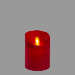 Candela Rustic Rossa h 10 cm