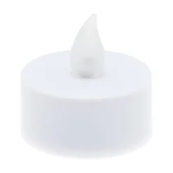 8 candeline con telecomando, led bianco caldo