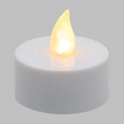 8 candeline con telecomando, led bianco caldo
