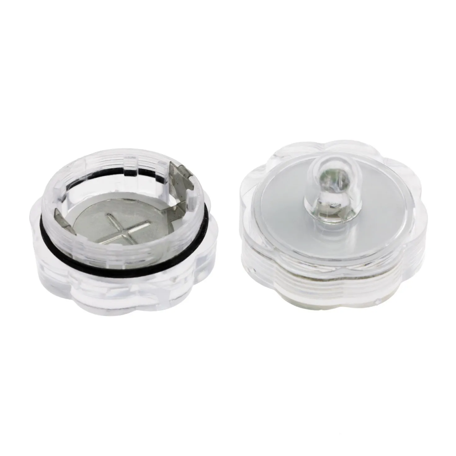 10 candeline led sommergibili, bianco caldo
