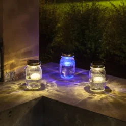 2 candeline led sommergibili, bianco caldo