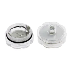 2 candeline led sommergibili, bianco caldo