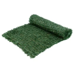 Carpet di finto pino verde professionale h. 1 x 5m, maglia 5 x 5 cm