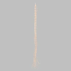 Cascata di luce rame, 600 microled bianco extra caldo