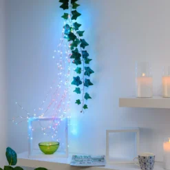 Cascata di luce rame, 320 microled multiflash RGB