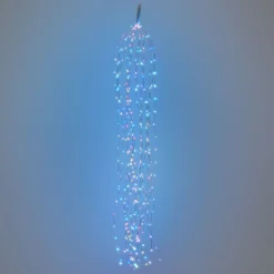 Cascata di luce rame, 320 microled multiflash RGB