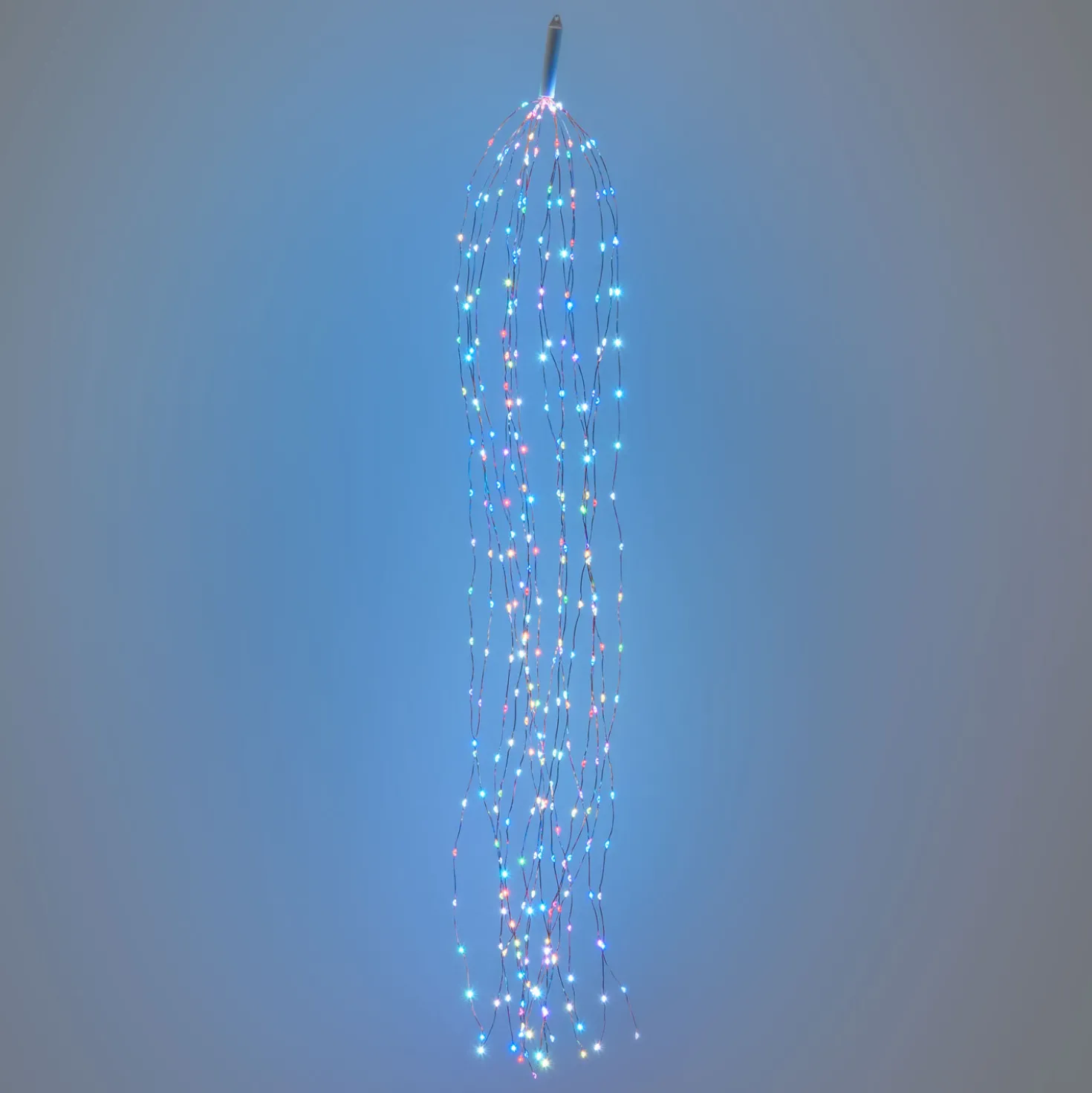 Cascata di luce rame, 320 microled multiflash RGB