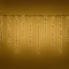 Cascata di luci a 10 nastri, 1080 led bianco caldo, cavo verde