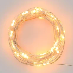 Catena a batteria 3,9 m, bianco caldo