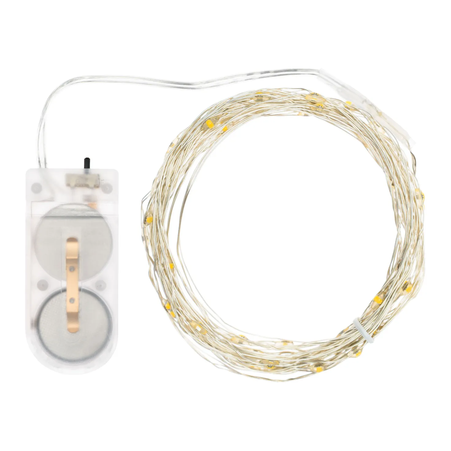 Catena a batteria 3,9 m, bianco caldo