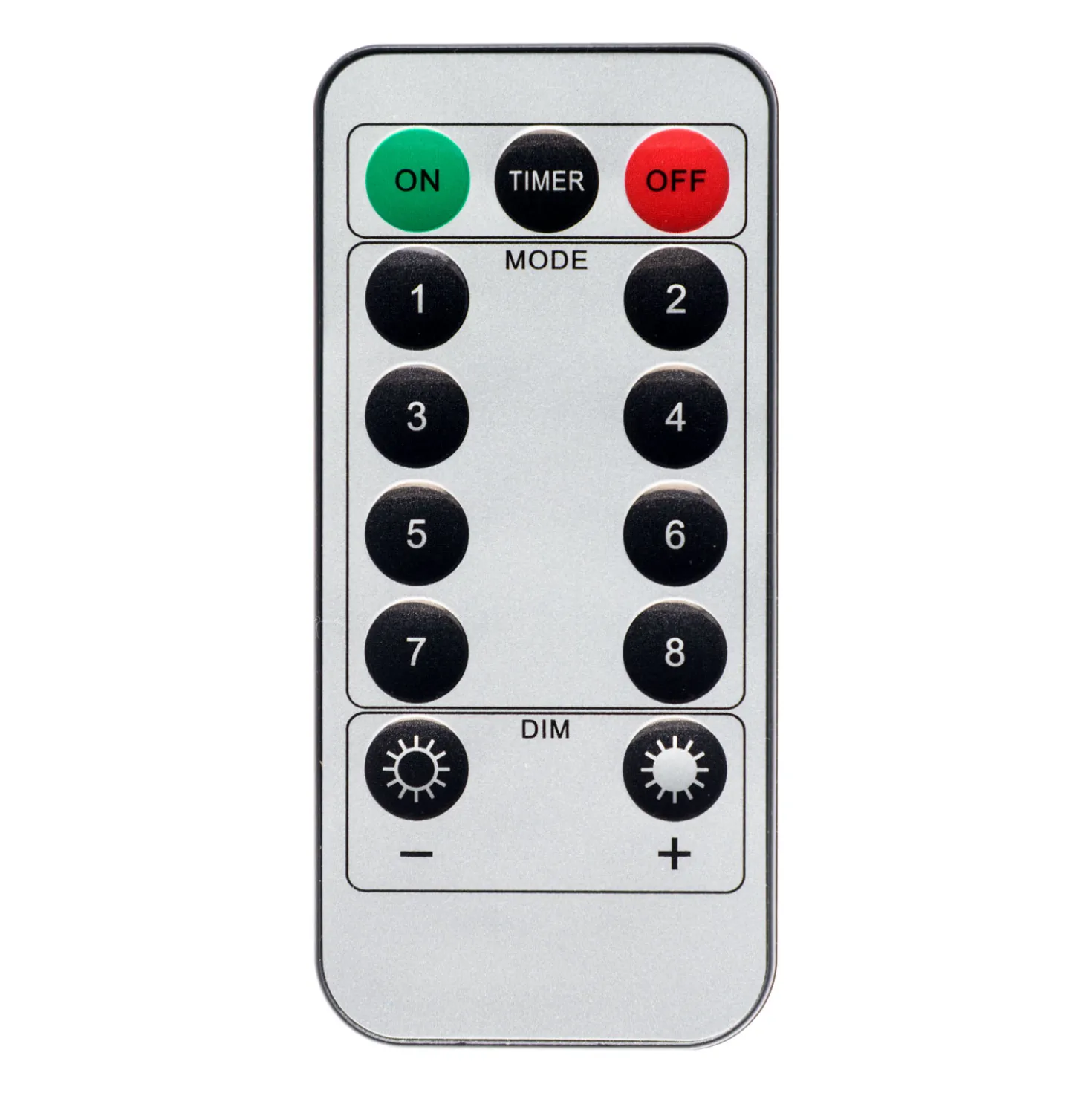 Catena a batteria 7,2 m, 180 led bianco caldo, cavo trasparente, con telecomando