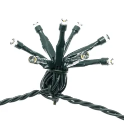 Catena Bunch 40 ciuffi luminosi da 8 led bianco caldo
