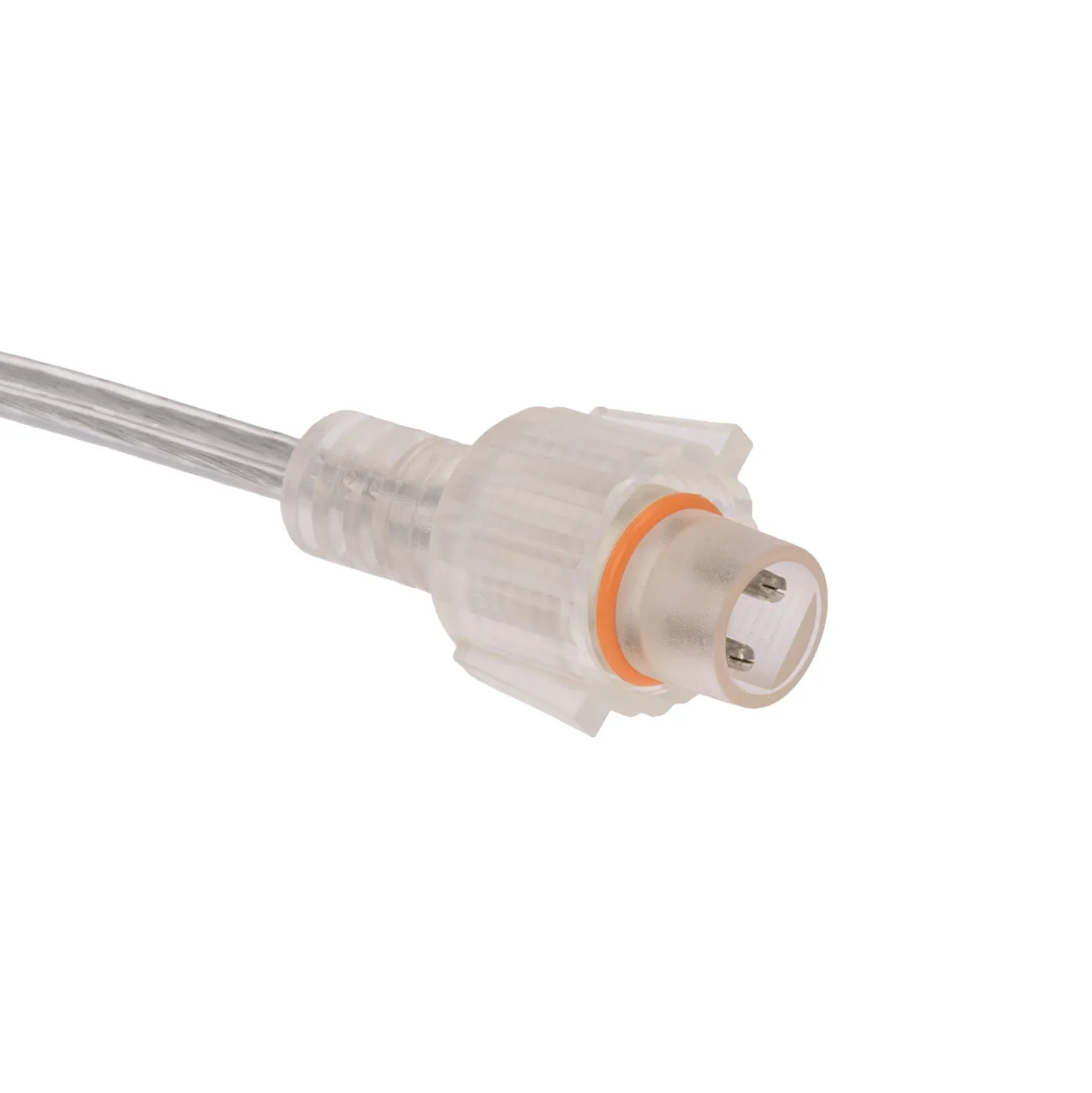 Catena Connect+ 12 m, 240 led bianco caldo, cavo trasparente, prolungabile