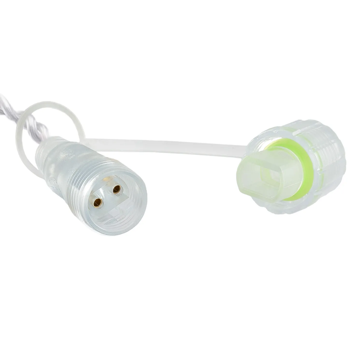 Catena Connect ProLine 36V, 5 m, 50 maxiled bianco caldo, cavo trasparente, prolungabile