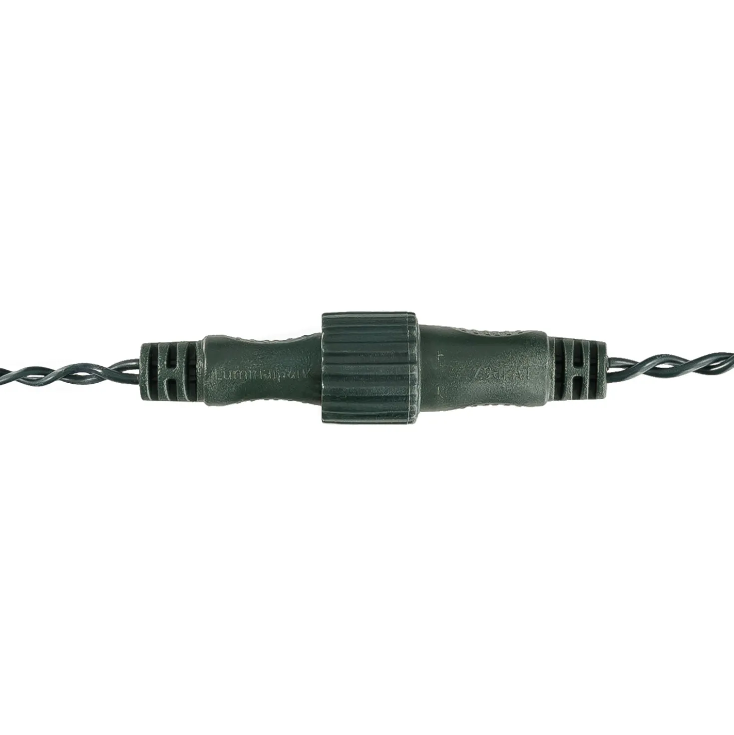 Catena Connect ProLine 36V, 12 m, 120 maxiled bianco caldo, cavo verde, prolungabile