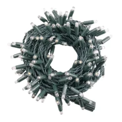 Catena Connect ProLine 36V, 8 m, 160 maxiled bianco caldo, cavo verde, prolungabile