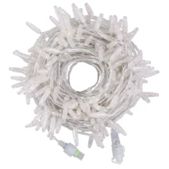 Catena Connect ProLine 36V, 25 m, 250 maxiled bianco caldo, cavo trasparente, prolungabile