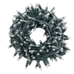 Catena Connect ProLine 36V, 12 m, 240 maxiled bianco caldo, cavo verde, prolungabile
