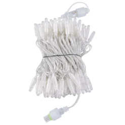 Catena Connect ProLine 36V, 12 m, 120 maxiled bianco caldo, cavo trasparente, prolungabile
