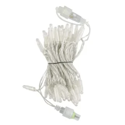 Catena Connect ProLine 36V, 5 m, 50 maxiled bianco caldo, cavo trasparente, prolungabile
