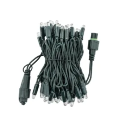 Catena Connect ProLine 36V, 5 m, 50 maxiled bianco caldo, cavo verde, prolungabile
