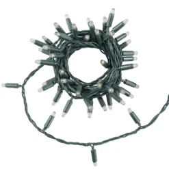 Catena Connect ProLine 36V, 5 m, 50 maxiled bianco caldo, cavo verde, prolungabile