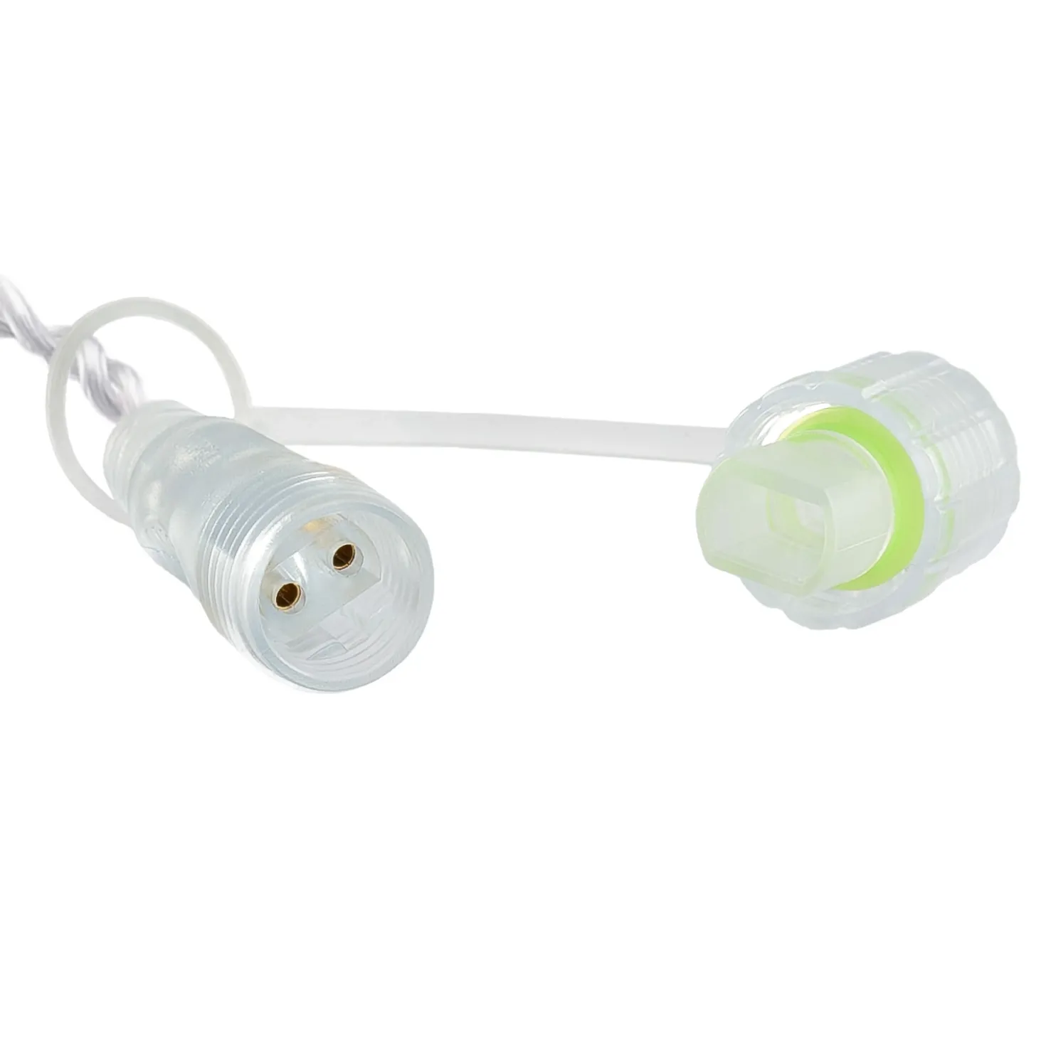 Catena Connect ProLine 36V, 8 m, 80 maxiled bianco caldo, cavo trasparente, prolungabile