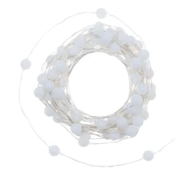 Catena decorata 100 minisfere Gummy, microled multicolor