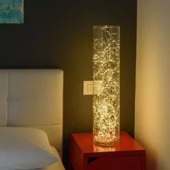 Catena di 400 microled bianco caldo