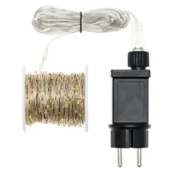 Catena di 600 microled bianco caldo