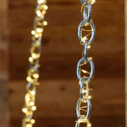 Catena di 600 microled bianco caldo
